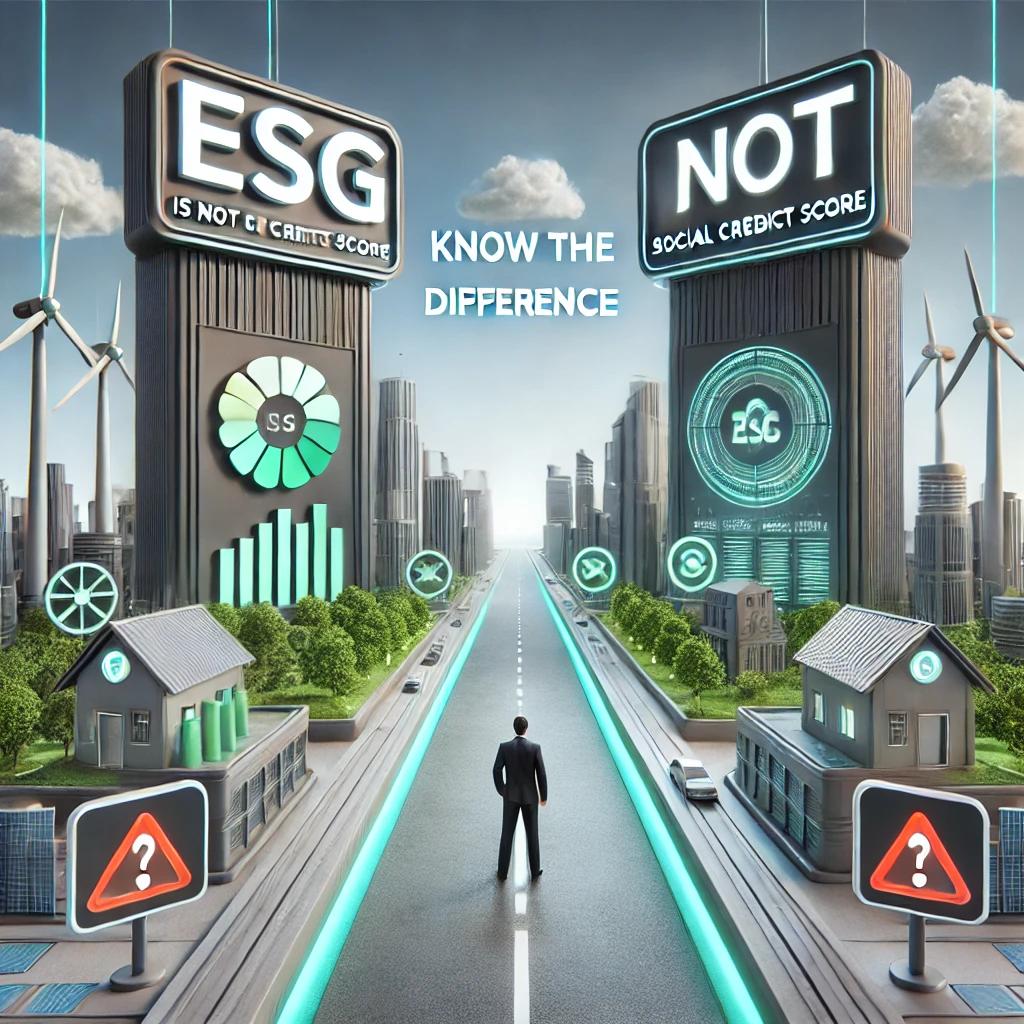 Let’s Set the Record Straight: ESG Is Not a Social Credit Score for Individuals