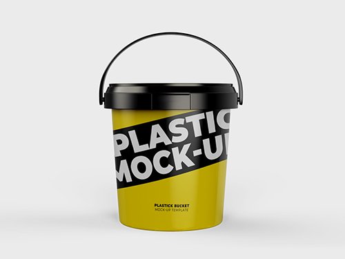 Free metal paint bucket mockup psd. Plastic Bucket Mockup 250318096 Mockups Free Psd Templates
