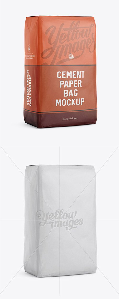 These mockup templates will make your design look flawless. Cement Paper Bag Mockup Halfside View 13390 Mockups Free Psd Templates