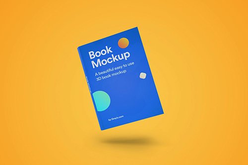 Free psd mockups for books and more! 3d Book Mockup 04 Mockups Free Psd Templates