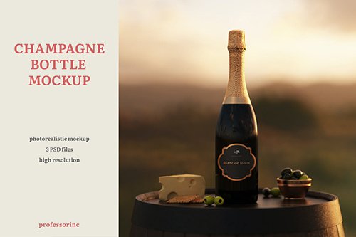 Jun 29, 2021 · best champagne bottle mockup files. Champagne Bottle Mockup Mockups Free Psd Templates