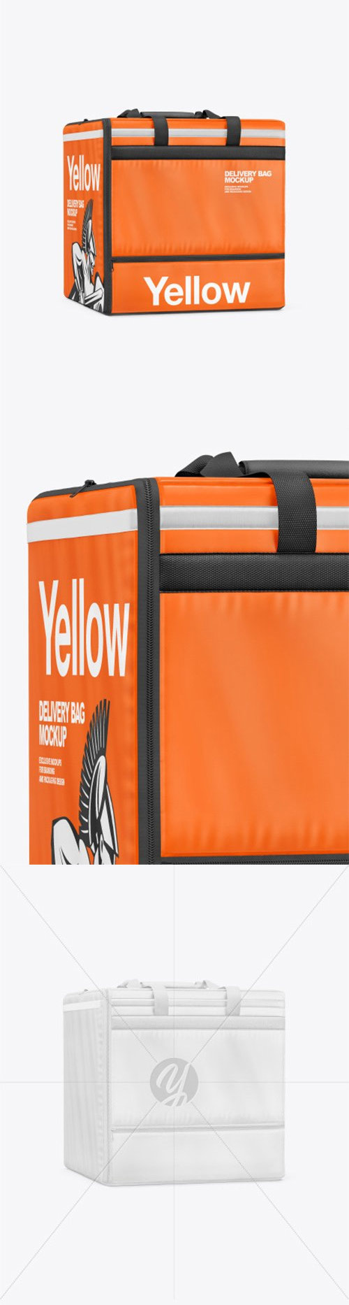 4673+ food delivery backpack mockup free packaging mockups psd ✓ free for commercial use ✓ high quality images. Vinyl Delivery Bag Mockup 66154 Mockups Free Psd Templates