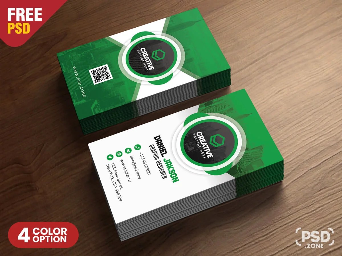 Creative Business Cards Design Psd Bundle Psd Zone