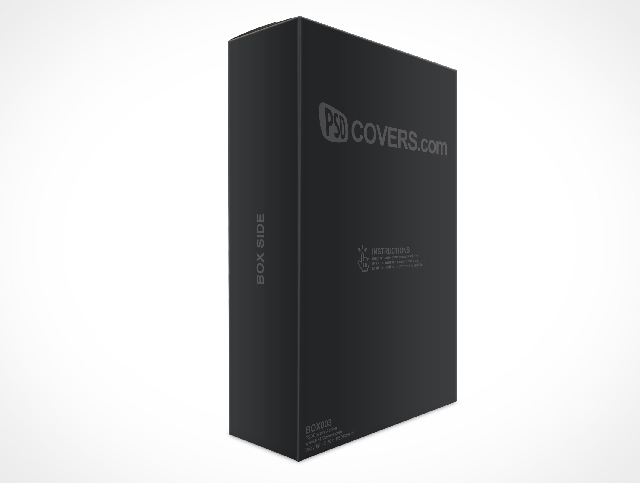 Picture These mockup templates make it easy to showcase creative projects with realistic textures, shadows, and lighting. Box Mockup 45 Front View In Box Catalog Psdcovers