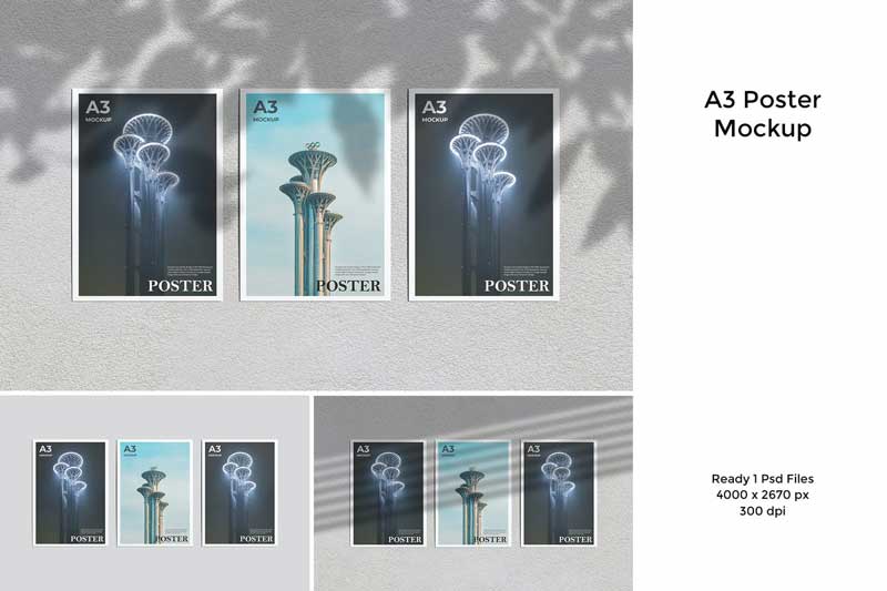 Grungy and dirty free street poster mockup prepared in high resolution psd file. Free A3 Poster Mockup Xs5rrtl Ê