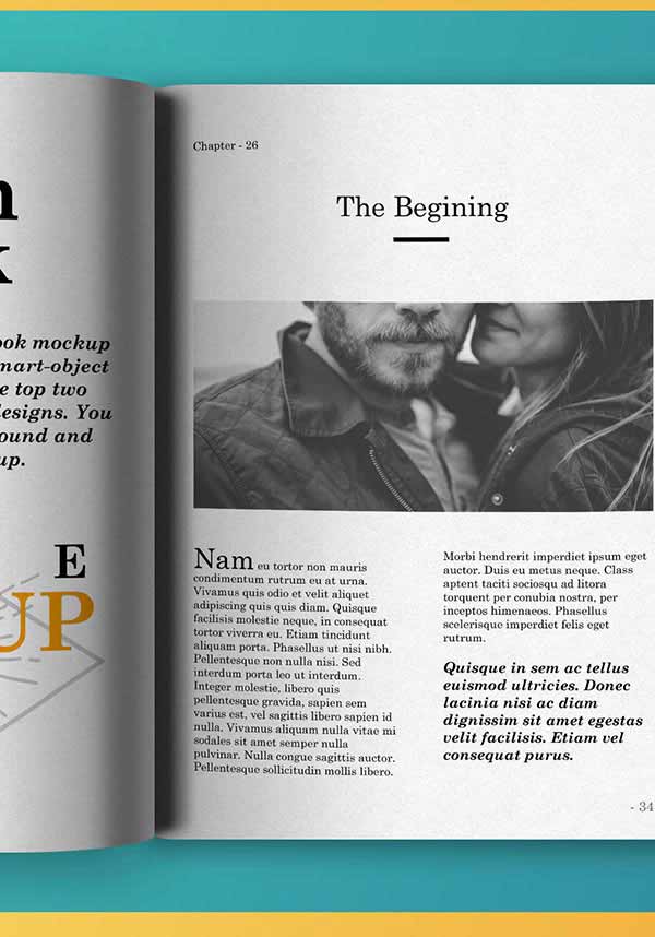 This is the open hardcover psd dust jacket book mockup template of our psd book . 41 Free Book Mockup Psd Templates For Designers Psd Stack