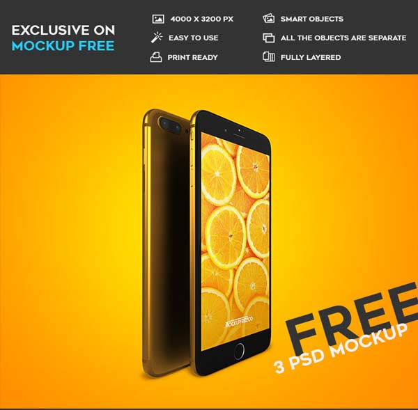 Plus nothing but quality designs every two weeks! 30 Free Iphone 7 Mockup Psd Templates Psd Stack