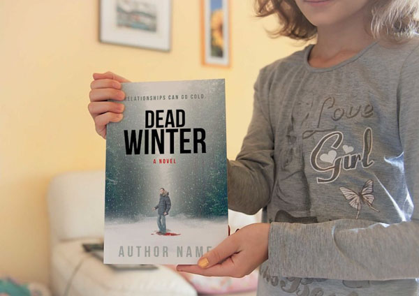 With the print design ready, choose the selection tool and drag the new smart object layer to the tab of the open book mockup document. 41 Free Book Mockup Psd Templates For Designers Psd Stack