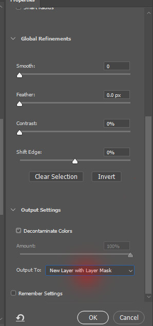 blur background layer ok photoshop halos getting without once ll press another