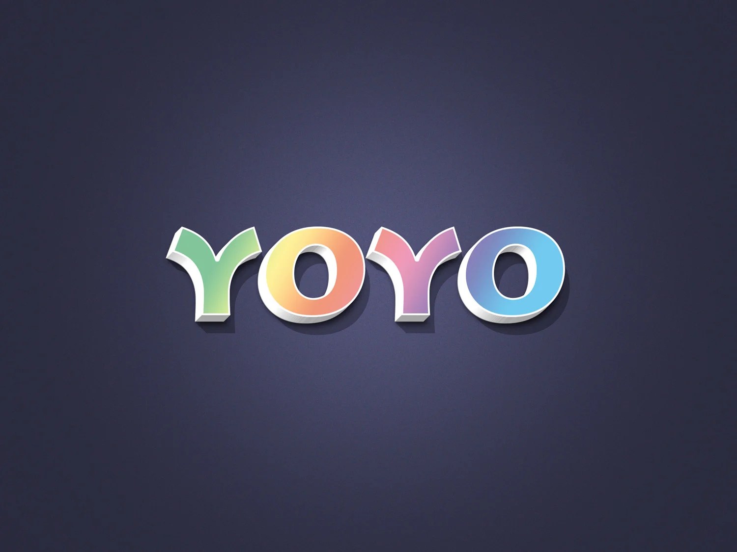 Get photoshop loaded in your system and have a smooth edit. Yoyo 3d Text Effect Psd