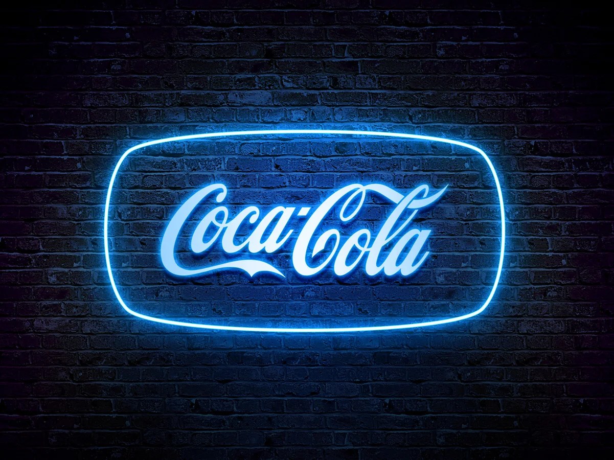 First step is to download the neon psd file. Neon Logo Mockup Psd Template