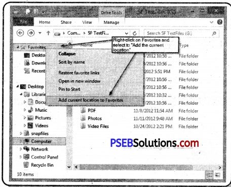 Pseb 7th Class Computer Notes Chapter 2 Windows Explorer Pseb Solutions - Premium Vintage Wallpaper Gallery - Full HD