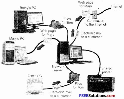 Pseb 9th Class Computer Notes Chapter 3 Networking Pseb Solutions - Abstract Design Collection - Full HD Quality