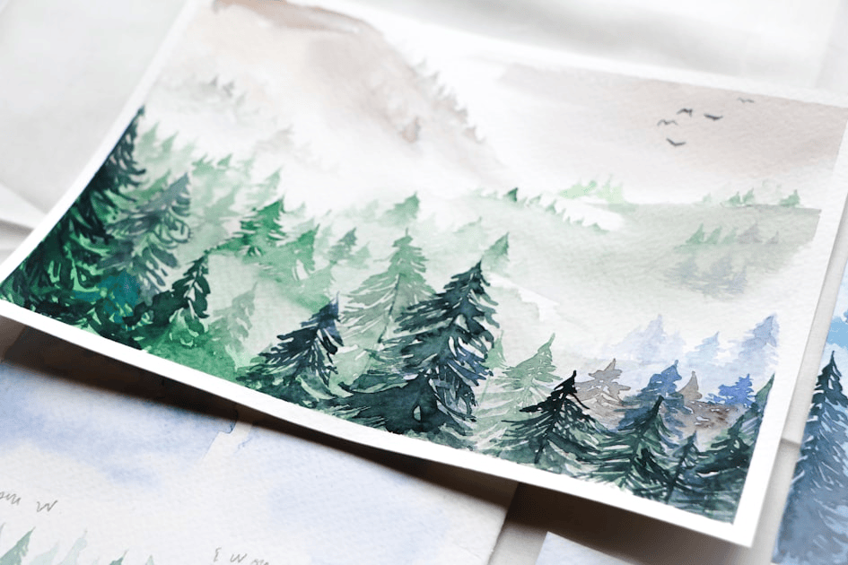 Whimsical Paintings of Nature