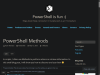 PowerShell Methods