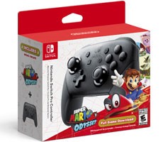 Here Is Where To Get A Nintendo Switch Pro Controller And Super Mario Odyssey For Just $69