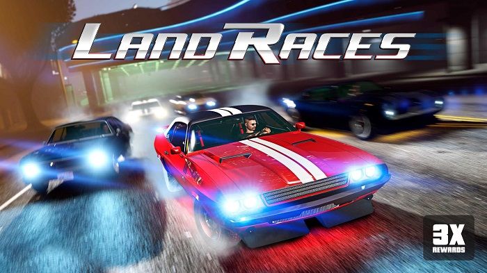 Receive Triple Rewards in GTA Online Land Races