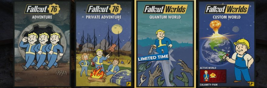 Fallout 76 announces Fallout Worlds with (paid) customizable servers
