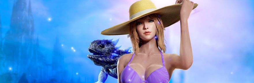 Bless Unleashed brings around a summer event of tracking down salamanders