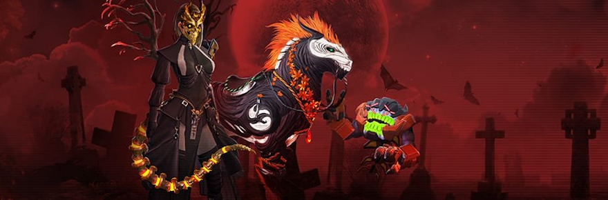 Skyforge starts a Halloween celebration with broom racing and candy bandits