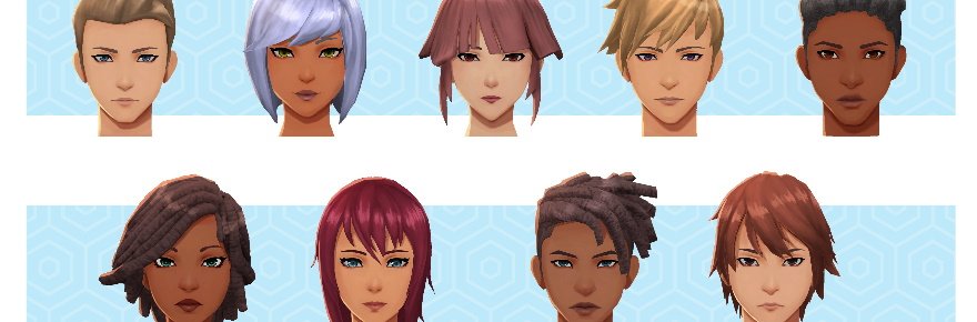 VR MMO Zenith provides a preview of upcoming character face customization choices