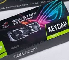 This ASUS ROG Keycap Is The GPU Bling Your Cherry MX Mechanical Keyboard Needs