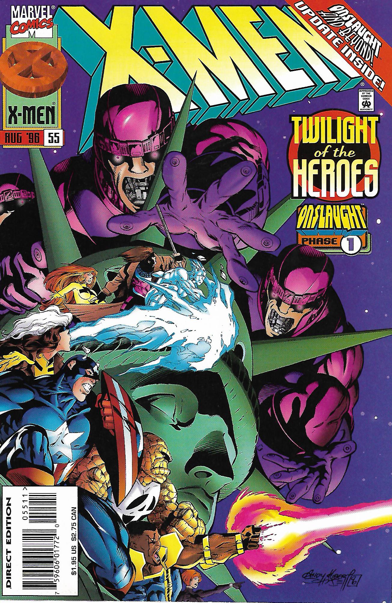 X-Men #55 – Behold My Mighty Hand! – Psychodad Comics
