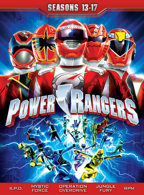 Power Rangers: Seasons 13-17 DVD Box Set – Psycho Drive-In