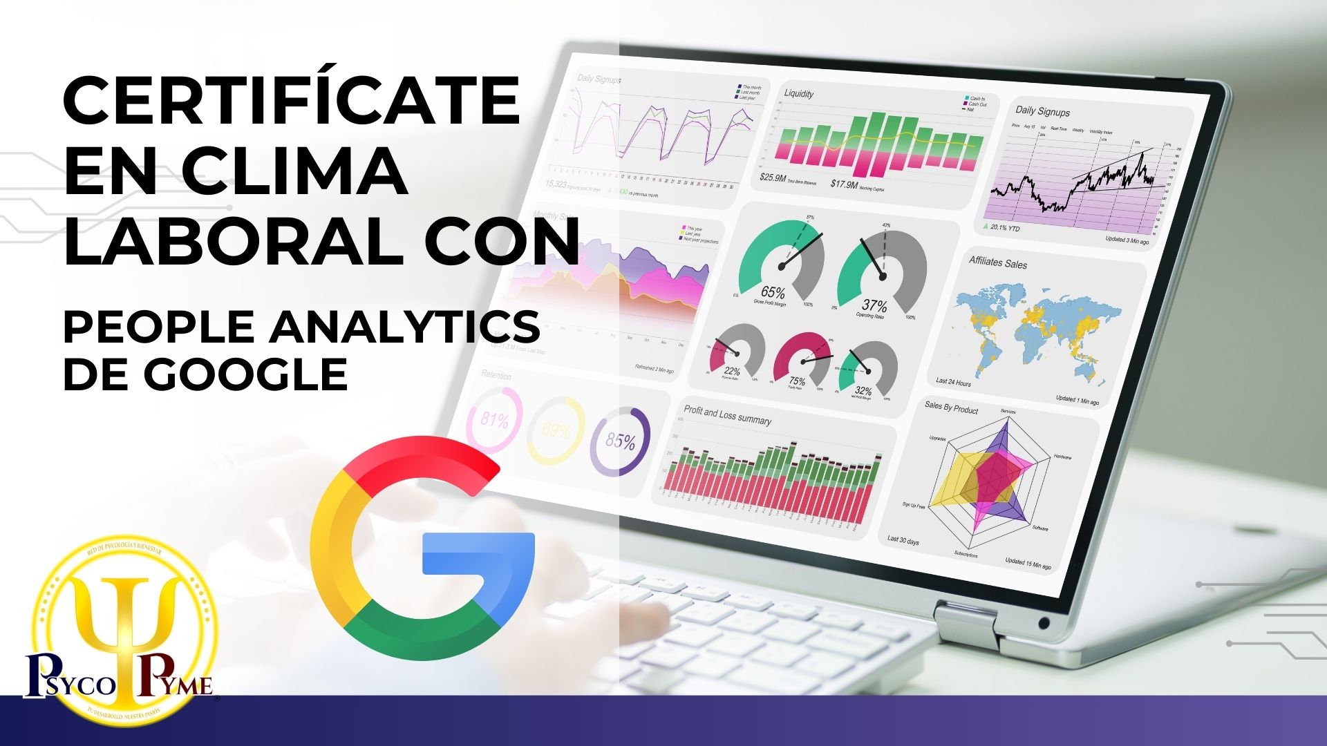 ¡Certifícate en Clima Laboral con People Analytics de Google!