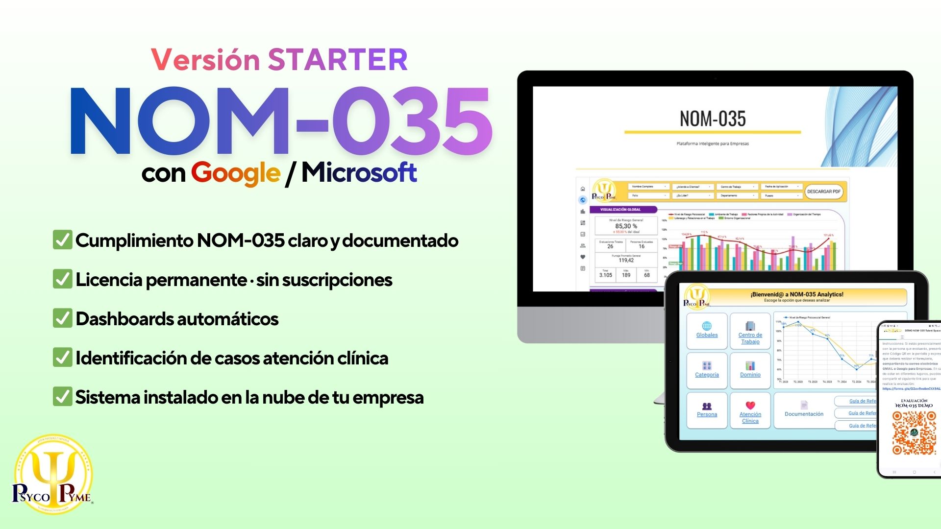 Sistema NOM-035 Permanente | Versión Starter
