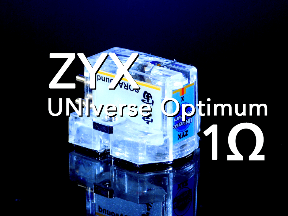 MOT　Oracle アルミニウム　正規品 ZYX UNIverse Optimum 1Ω MC Cartridge | REVIEW - pt.AUDIO