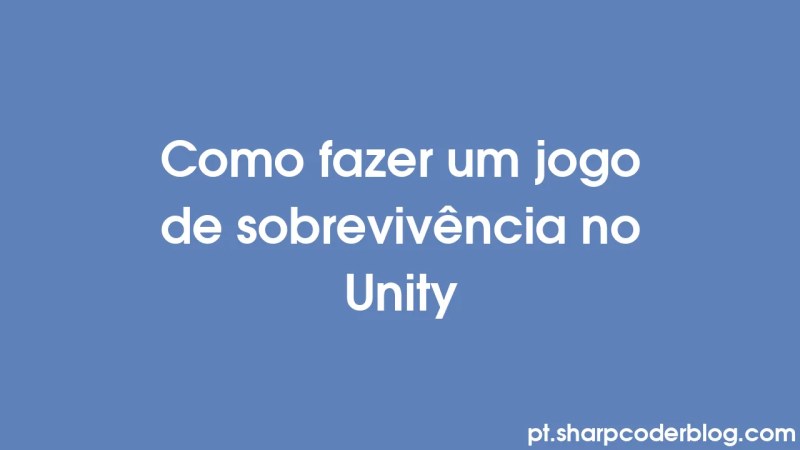 Cara Membuat Game Survival Di Unity Sharp Coder Blog - High Quality Light Pattern - Retina
