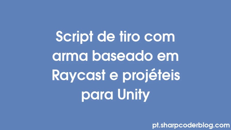 Raycast Og Projektilbaseret Gun Shooting Script For Unity Sharp Coder - Download Elegant Mountain Picture | Ultra HD