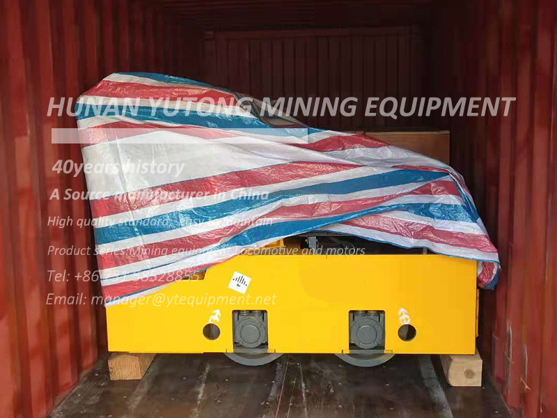 2.5-ton battery electric locomotives