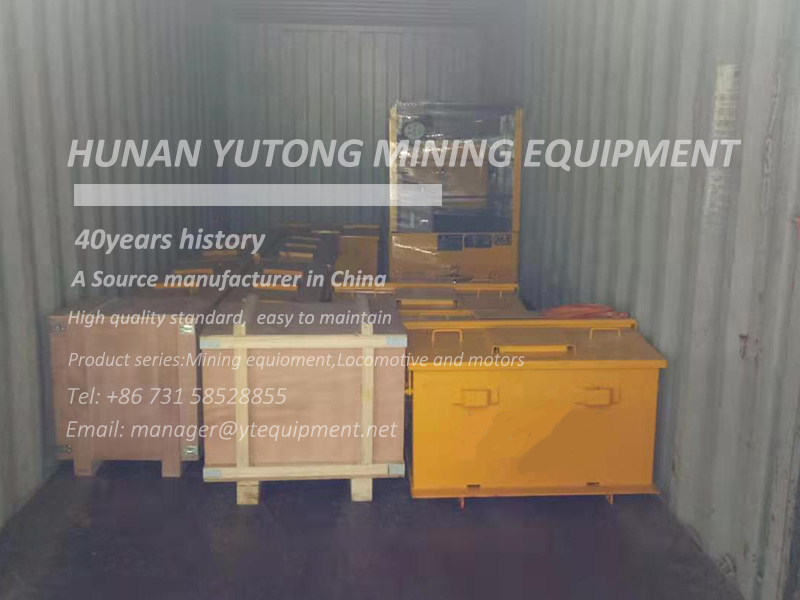 2.5-ton battery electric locomotive