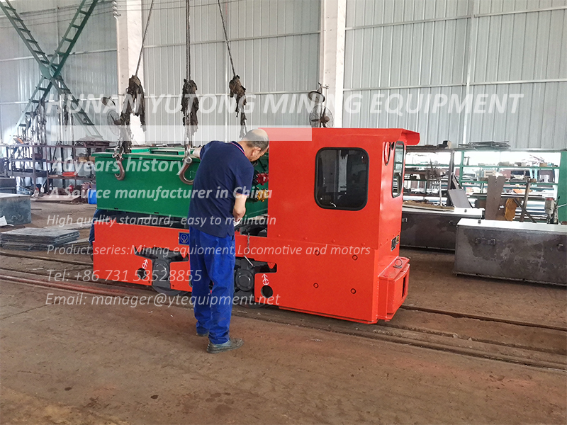 Locomotivas de bateria