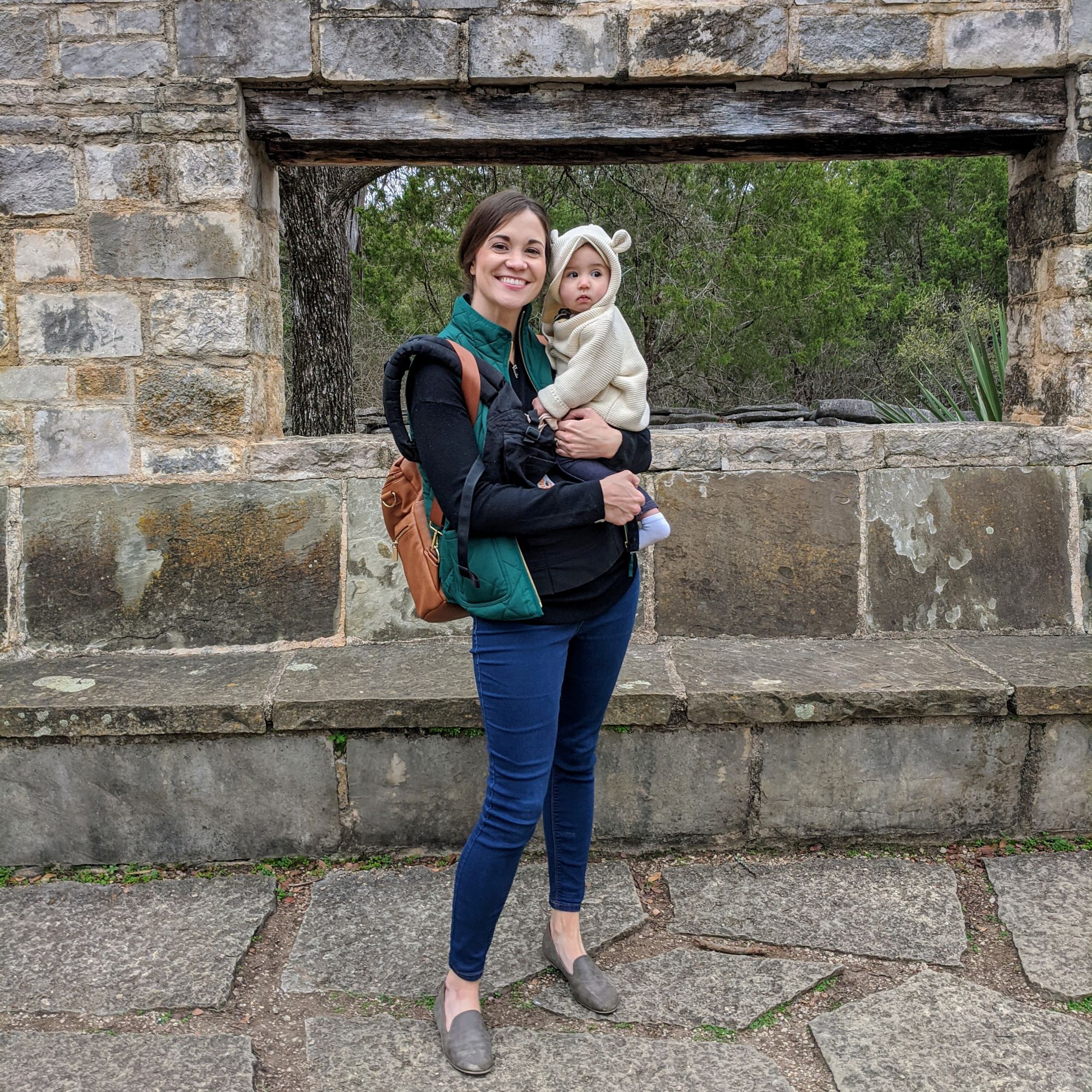 cute baby longhorn caverns state park texas