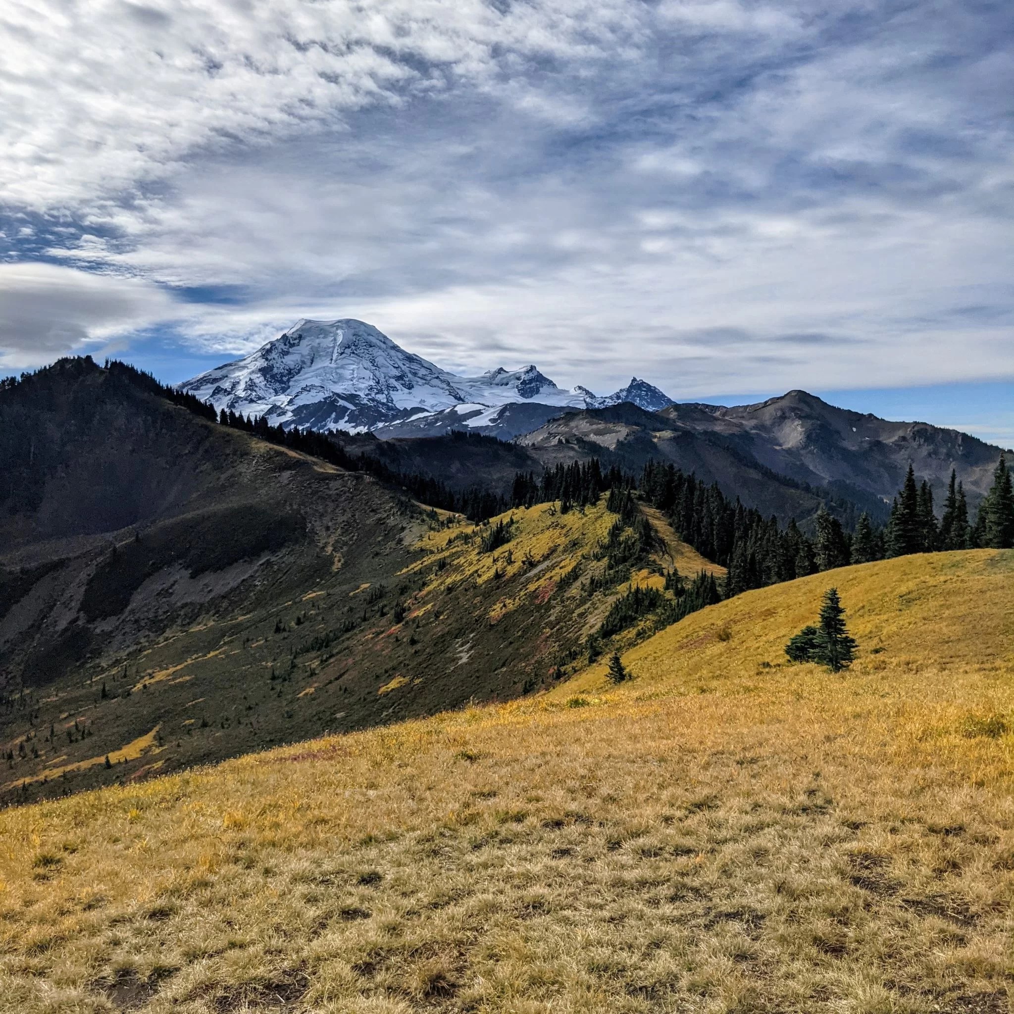 skyline divide trail north cascades washington