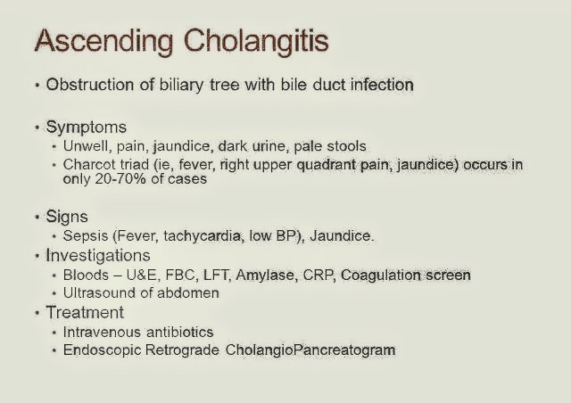 Symptoms Of Ascending Or Acute Cholangitis Pt Master Guide