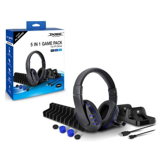 Dobe 5-IN-1 Game Pack PS4 (Slim / Pro) TP4-18101