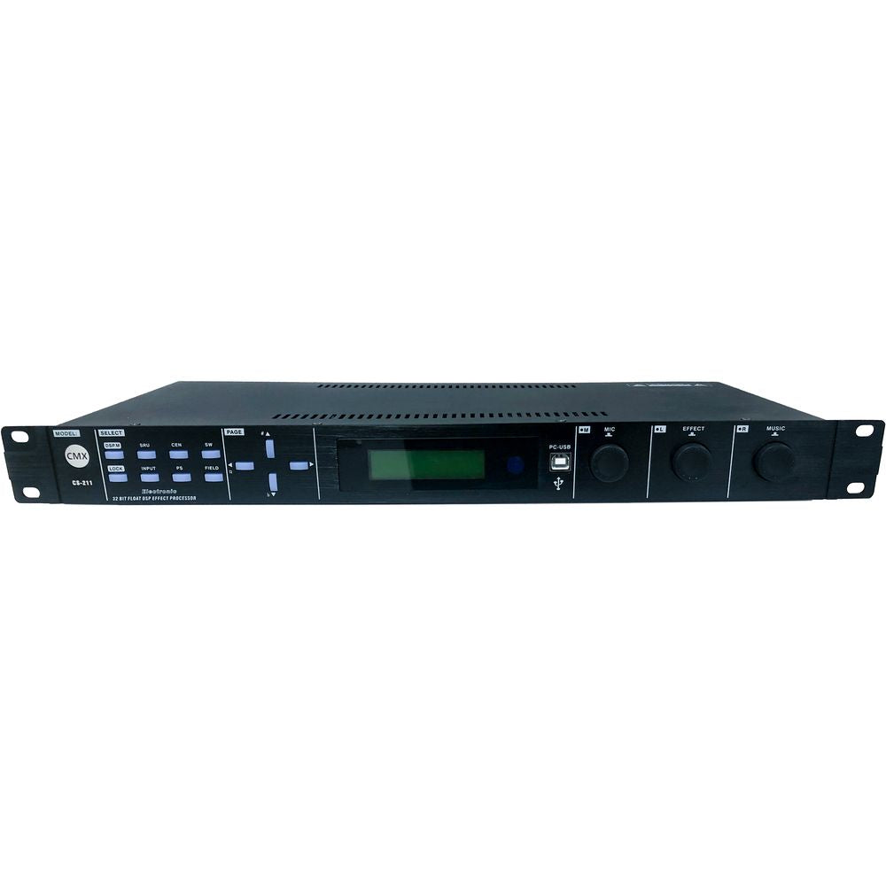 CMX Professional Karaoke System Processor with High-Fidelity Tone, Digital DSP, 15 Parameter EQ, Sound Field Processing, and 5.1 Channel Output