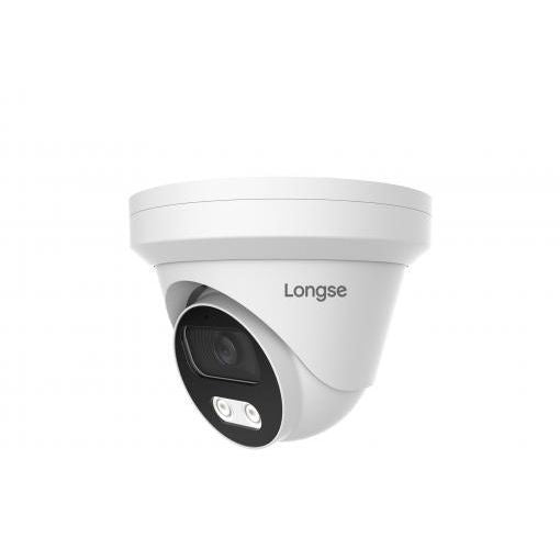 Longse CMSCTHC200FPEW 2MP Full Color Outdoor Bullet Camera – 3.6mm Lens, Warm White LED, IP67, 25m Range