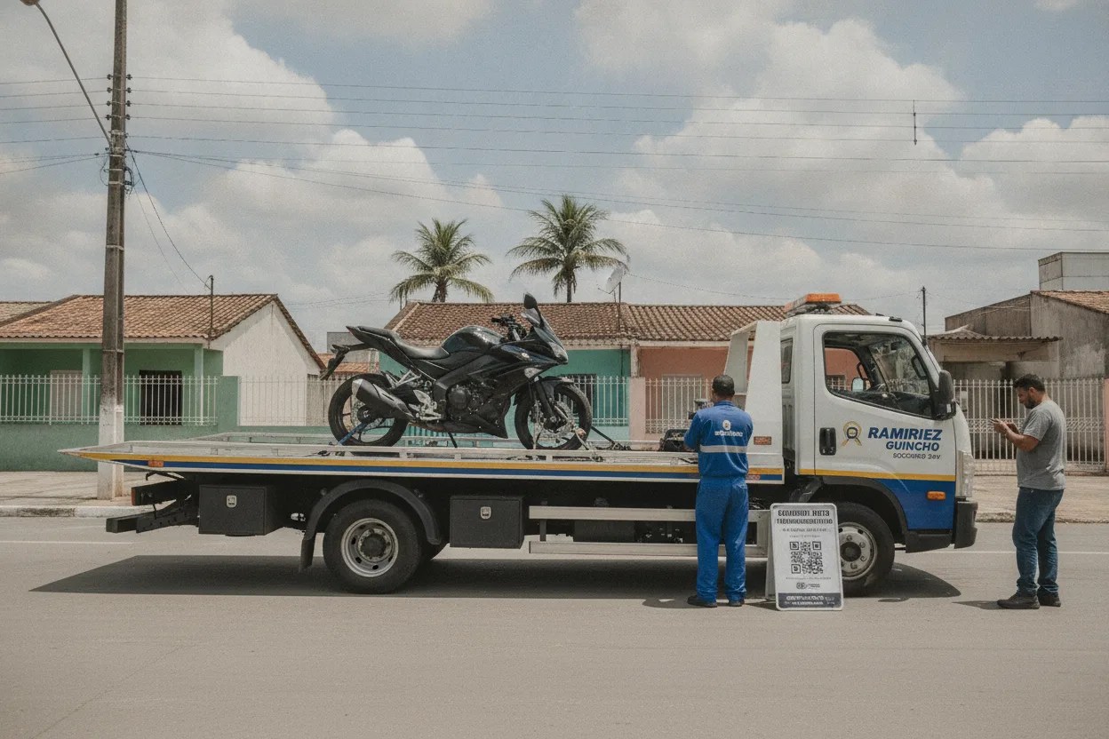 Guincho Itaquaquecetuba para Moto: preço e como funciona