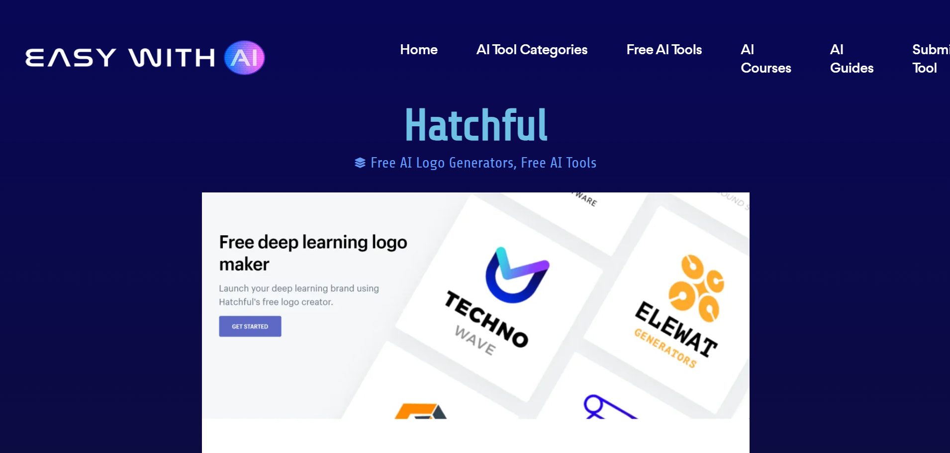 hatchful landing page