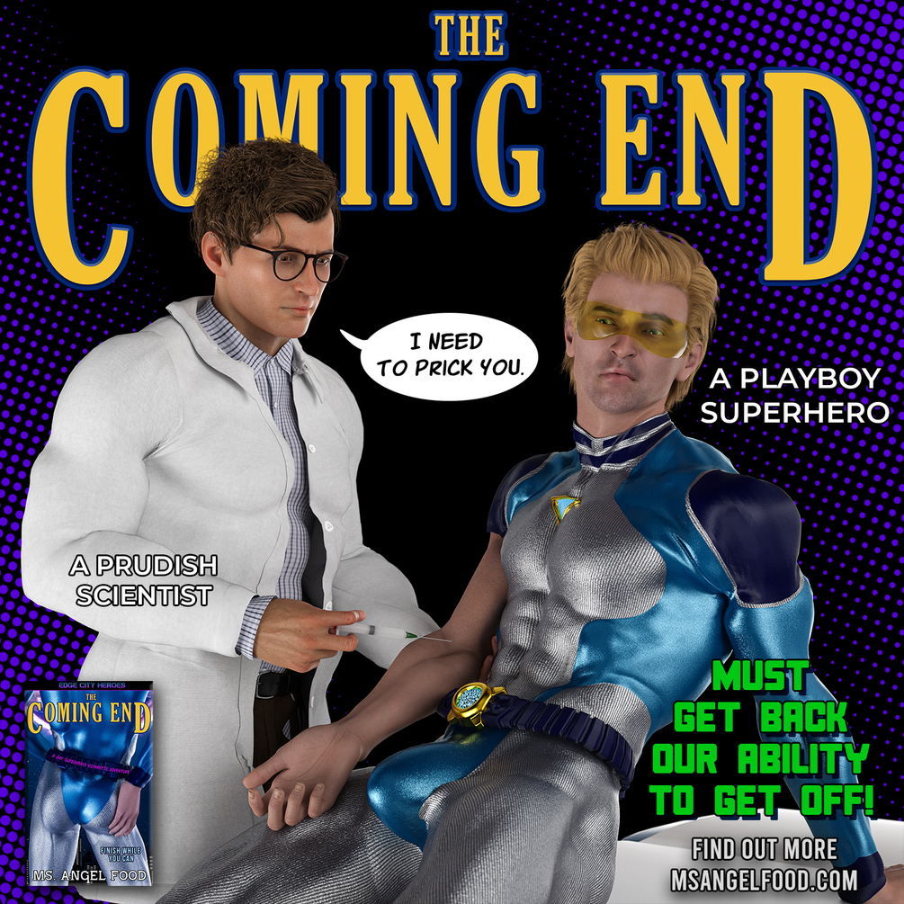 The Coming End: A Superhero Erotic Romance Novel (eBook)