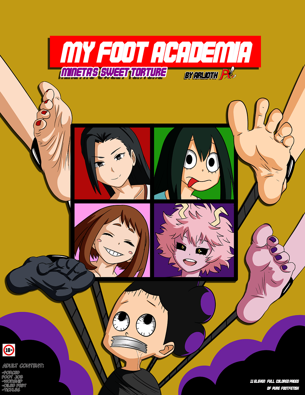 Momo Yaoyorozu Feet Tickled . Momo Yaoyorozu Feet Tickled : Smile For Me - Yaoyorozu's ...