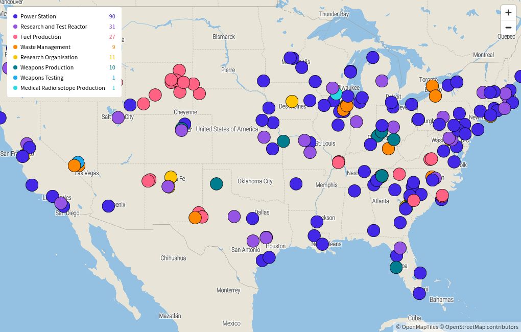 Us Nuclear Plant Fallout Map California Nuclear Threats Thumbnail
