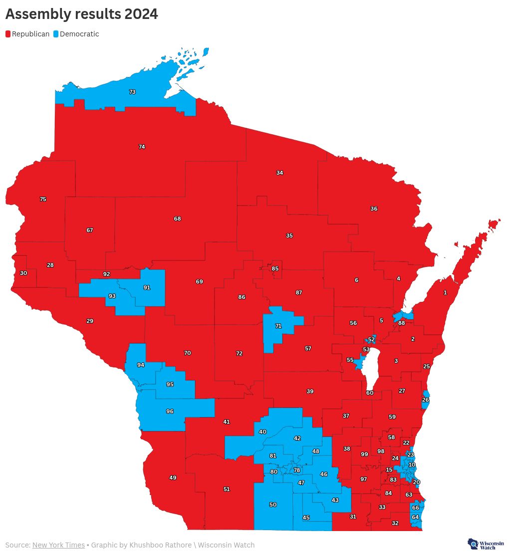 Democrats Flip 14 Seats In The Wisconsin Legislature In 2024 After Thumbnail