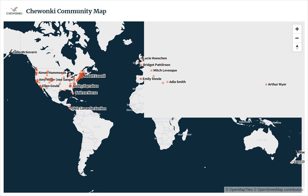 The 2026 Chewonki Community Map Chewonki Thumbnail