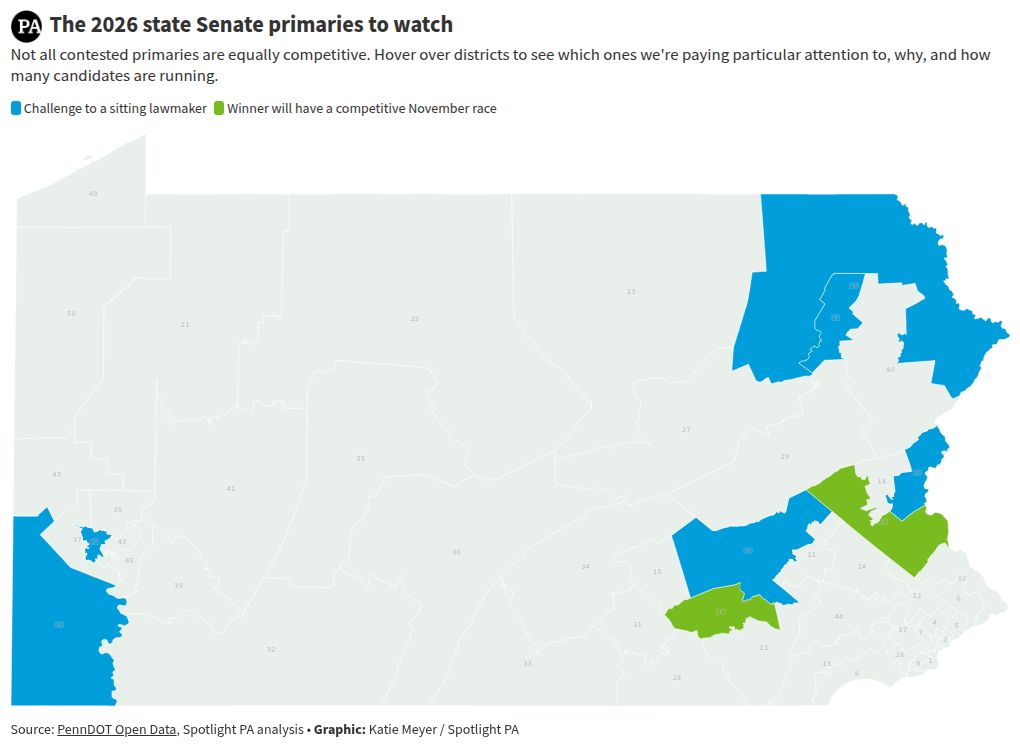 SPOTLIGHT PA The 2026 Primaries Likely To Shape The House Thumbnail